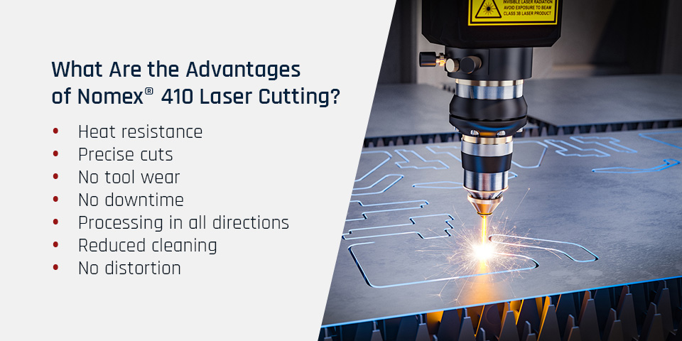 What Are the Advantages of Nomex® 410 Laser Cutting?