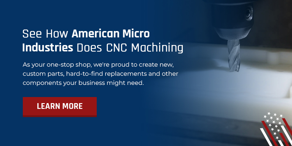 See How American Micro Industries Does CNC Machining