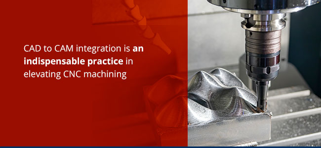 CAD to CAM integration