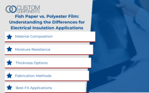 Fish Paper vs. Polyester Film: Understanding the Differences for Electrical Insulation Applications Infographic